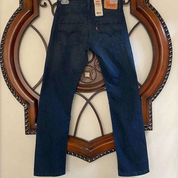 Levi’s 511 Slim Size 14 Reg Blue Jeans - Picture 3 of 11